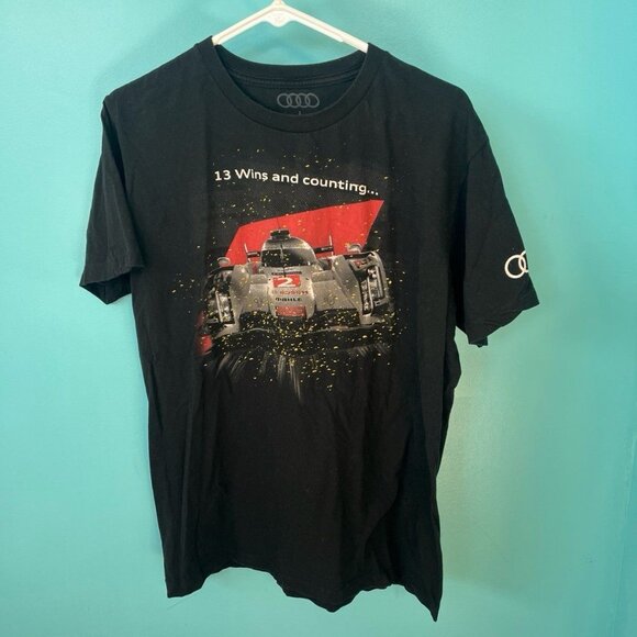 Audi Racing Shirt Mens Size Large - Picture 1 of 3